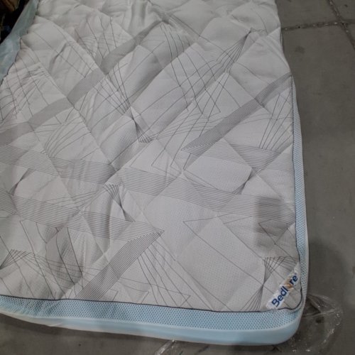 BEDLORE DUAL LAYER MEMORY FOAM PADDED MATTRESS TOPPER - 3" - QUEEN - WHITE image 5