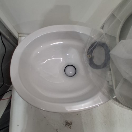 THETFORD LOW-PROFILE AQUA-MAGIC STYLE II CHINA BOWL TOILET - 14" - WHITE (MODEL: 42059) image 5