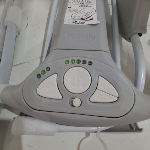 INFANT'S INGENUITY CONVERTME SWING-2-SEAT CHAIR - WHITE/GREY - (MODEL:B6) image 2