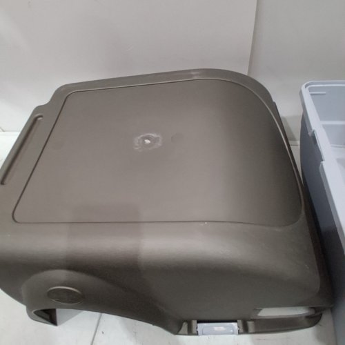 OMEGA PAW SELF-CLEANING LITTER BOX - GRAY image 3