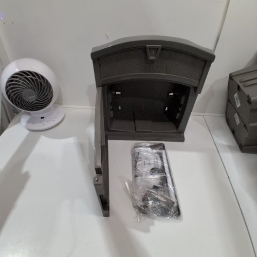 SUNCAST FARMINGTON HOSE HANGER CABINET - 150FT - STONEY (MODEL: CPLFHH150) image 2