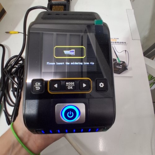 13PC FNIRSI PRECISION INTELLIGENT SOLDERING STATION (MODEL: DWS-200) image 2
