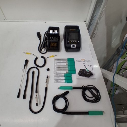 13PC FNIRSI PRECISION INTELLIGENT SOLDERING STATION (MODEL: DWS-200) image 4