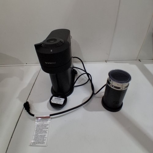 NESPRESSO BY BREVILLE VERTUO NEXT PREMIUM SINGLE SERVE COFFEE & ESPRESSO MACHINE WITH AEROCCINO 3 MILK FROTHER - MATTE BLACK (MODEL: BNV520MTB) image 4