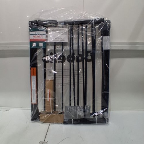 BABELIO PRESSURE MOUNTED METAL BABY GATE - 36" X 29"-48" - BLACK - (MODEL: CB-M-101) image 2