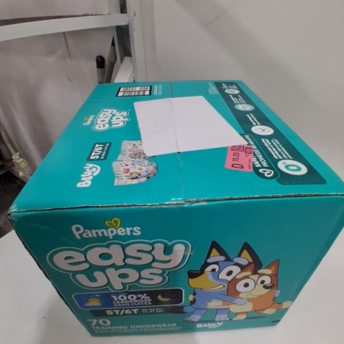 70PK PAMPERS EASY UPS POTTY TRAINING UNDERWEAR - 5T/6T - BLUEY image 3