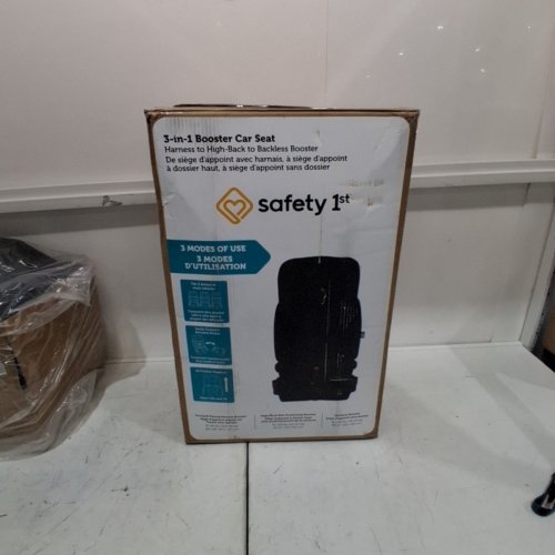 SAFETY 1ST 3-IN-1 HARNESS BOOSTER CAR SEAT - 100LB MAX - BLACK (MODEL: 22276CHHR) image 7