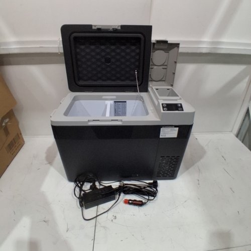 EUHOMY CAR ELECTRIC REFRIGERATOR COOLER WITH APP CONTROL - 30L- 12V - BLACK/GREY (MODEL: J30) image 4