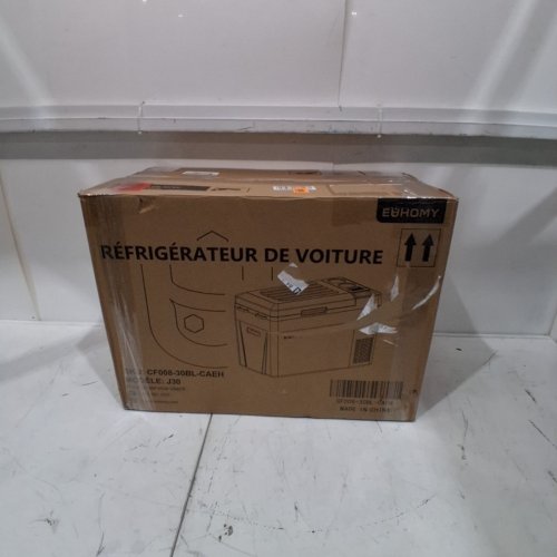 EUHOMY CAR ELECTRIC REFRIGERATOR COOLER WITH APP CONTROL - 30L- 12V - BLACK/GREY (MODEL: J30) image 15