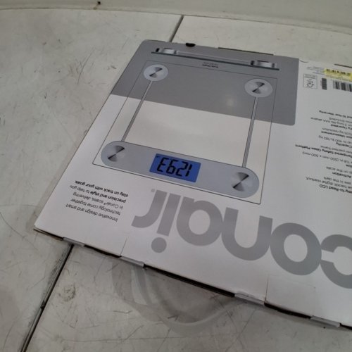 WEIGHT WATCHERS X CONAIR DIGITAL GLASS SCALE - CLEAR image 3