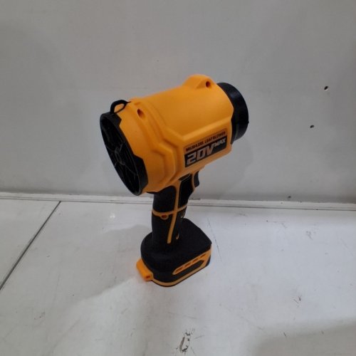 CORDLESS BRUSHLESS LEAF BLOWER - 20 V MAX, 4.0 AH BATTERY - YELLOW / BLACK image 3