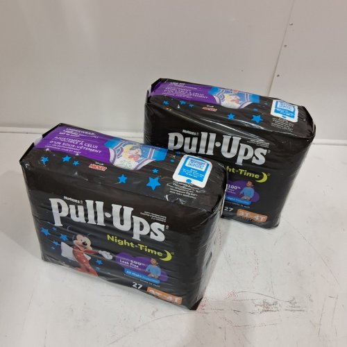 54PK BOYS HUGGIES NIGHT TIME POTTY TRAINING PULL-UPS - SIZE 3T-4T - DISNEYS MICKEY MOUSE image 2