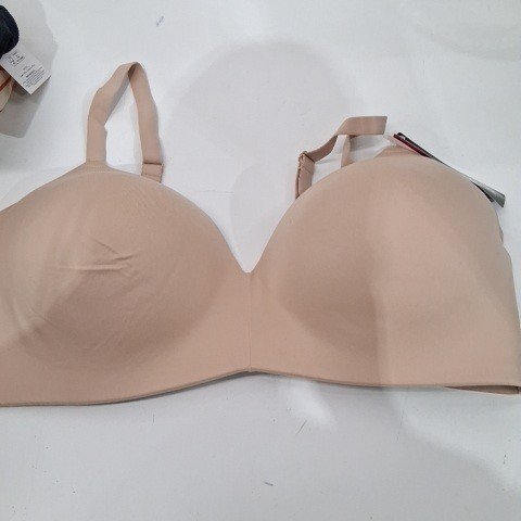 WOMEN'S WONDERBRA SMOOTH COMFORT WIRELESS BRA - 38/85 D - NUDE (STYLE: E1659) image 3
