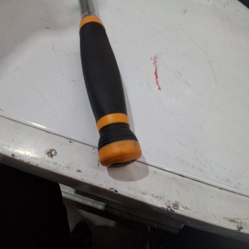 GEARWRENCH DUAL MATERIAL HANDLE FLEX HEAD TEARDROP RATCHET - 3/8" DRIVE 120XP - BLACK/ORANGE (MODEL: 81210XP) image 2