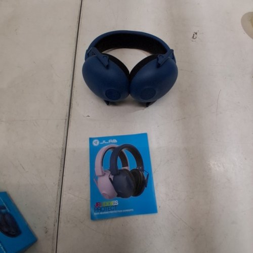 KIDS JLAB JBUDDIES PROTECT HEARING PROTECTION EARMUFFS - OSFM - NAVY BLUE (MODEL: PHJKPROTECTRNVY6) image 4