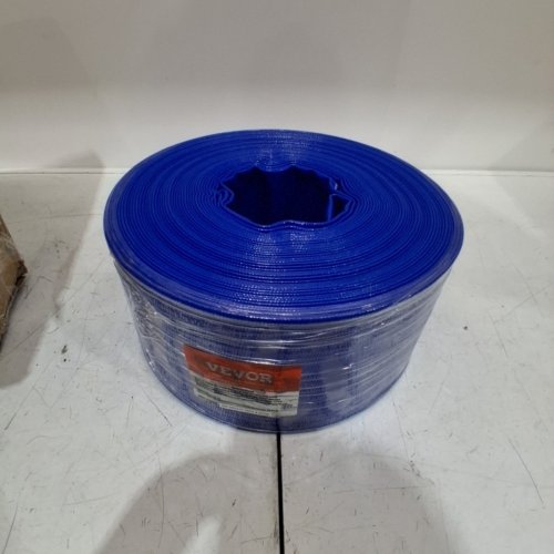 VEVOR DISCHARGE AND BACKWASH HOSE - 4" X 100FT - BLUE (MODEL: TLP04100X100FT01) image 2