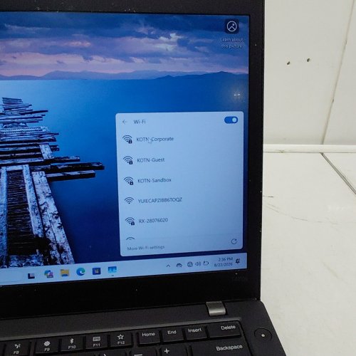 LENOVO THINKPAD T470S BUSINESS LAPTOP - 14" FHD SCREEN - INTEL I7-6600U 20GB RAM - 256GB SSD - WINDOWS 11 - BLACK image 4