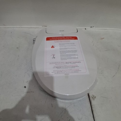 BRONDELL ECOSEAT S101 NON-ELECTRIC SLOW-CLOSE BIDET TOILET SEAT - ROUND - WHITE (MODEL: CANS101 EW) image 2
