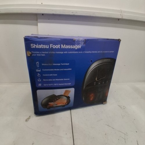 RENPHO SHIATSU FOOT MASSAGER - 12 V - 30W - BLACK (MODEL: RF-FM059) image 6