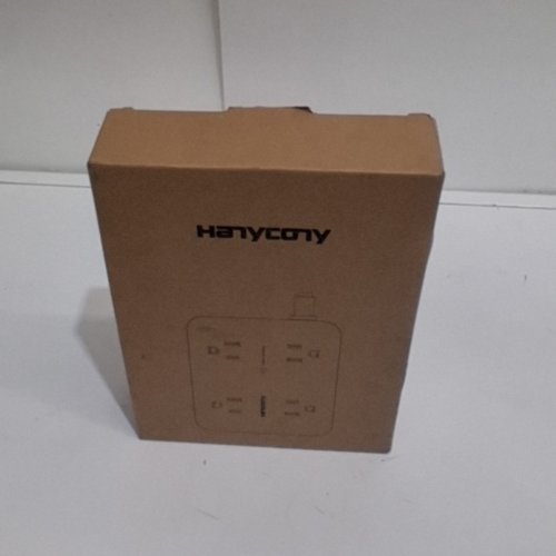 HANYCONY POWER BAR SURGE PROTECTOR WITH 8AC OUTLETS, 4 USB (2 USB C) CHARGING PORTS - 10FT - BLACK (MODEL: HN8U5WC2) image 5