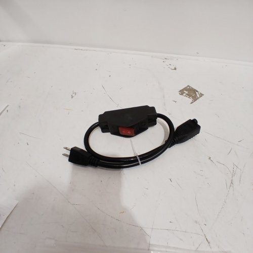 JOINFWORLD WATERPROOF INLINE CORD SWITCH - 2FT - BLACK (MODEL: KCD5-308W1) image 2