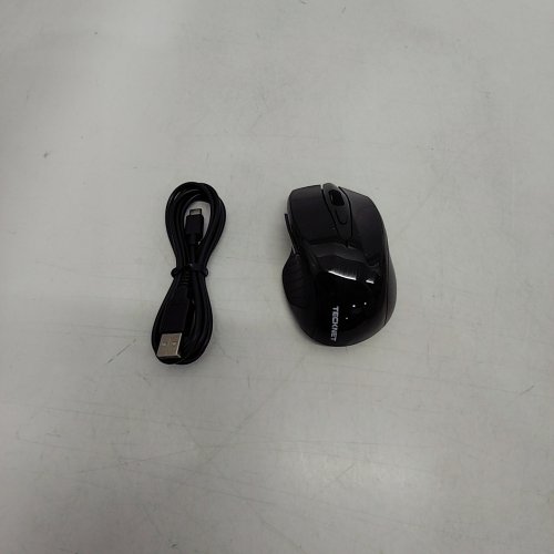 TECKNET RECHARGEABLE SILENT OPTICAL USB WIRELESS MOUSE - BLACK (MODEL-TK-MS009) image 2