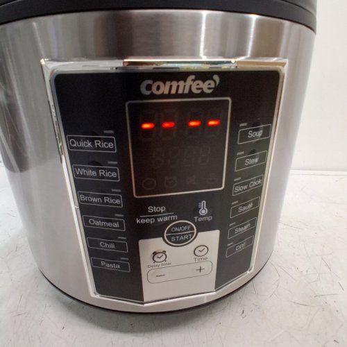 COMFEE ALL-IN-1 MULTI COOKER RICE COOKER - SILVER/BLACK (MODEL: MB-M25) image 2
