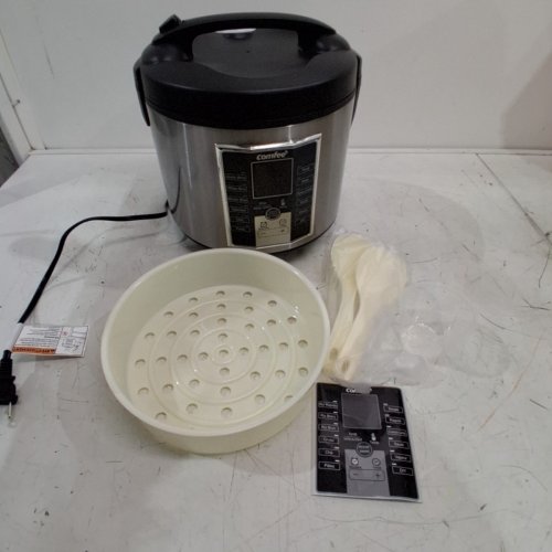 COMFEE ALL-IN-1 MULTI COOKER RICE COOKER - SILVER/BLACK (MODEL: MB-M25) image 3