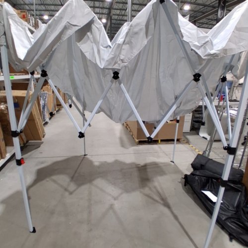 GARVEE POP UP CANOPY TENT WATERPROOF UV RESISTANT COMMERCIAL INSTANT SHELTER WITH CARRY BAG - 10FT X 10 FT - WHITE (MODEL: PHO_10AU0KPB) image 2