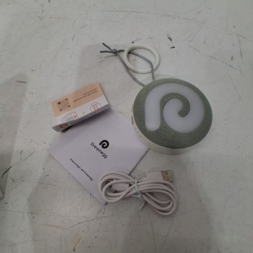 DREAMEGG SLEEP LITE D11 PORTABLE RECHARGEABLE SOUND MACHINE WITH NIGHTLIGHT - GREY/WHITE image 3