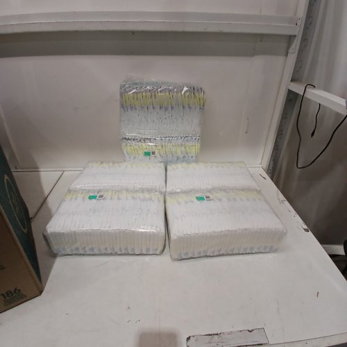 186PK PAMPERS SWADDLERS DISPOSABLE DIAPERS - SIZE 2 image 2