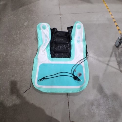 GYMMALL INFLATABLE DOG WATER RAMP PET DOCK - 200 LBS CAP - TEAL (MODEL:DWR-BLUE) image 2