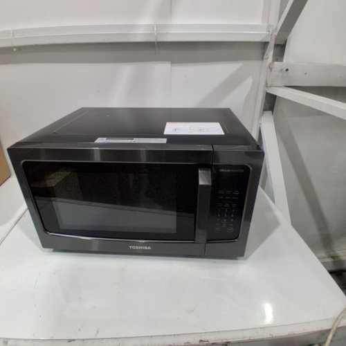 TOSHIBA SMART SENSOR MICROWAVE OVEN WITH POSITION MEMORY TURNTABLE - 1.6CU.FT - BLACK STAINLESS STEEL (MODEL: TMC16S4ABS) image 3