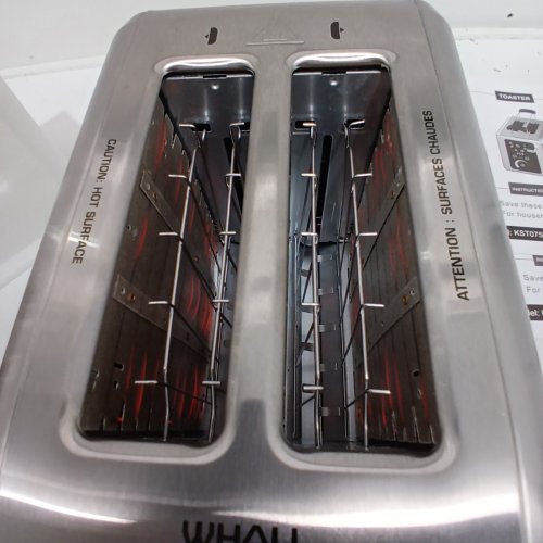 DIGITAL 2-SLICE TOASTER WITH WARMING ATTACHMENT - 120 V 850W - STAINLESS STEEL (MODEL: KST075BU) image 3