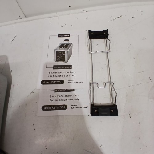 DIGITAL 2-SLICE TOASTER WITH WARMING ATTACHMENT - 120 V 850W - STAINLESS STEEL (MODEL: KST075BU) image 5