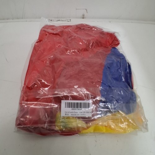 KIDS INFLATABLE DINOSAUR COSTUME - 4FT-5FT - RED/BLUE/YELLOW image 2