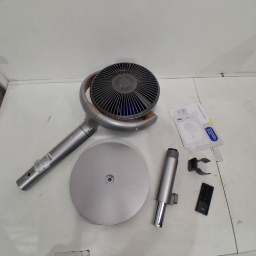 DREO POLYFAN 502 PEDESTAL AIR CIRCULATOR FAN WITH REMOTE - 35.04" TALL - SILVER image 2