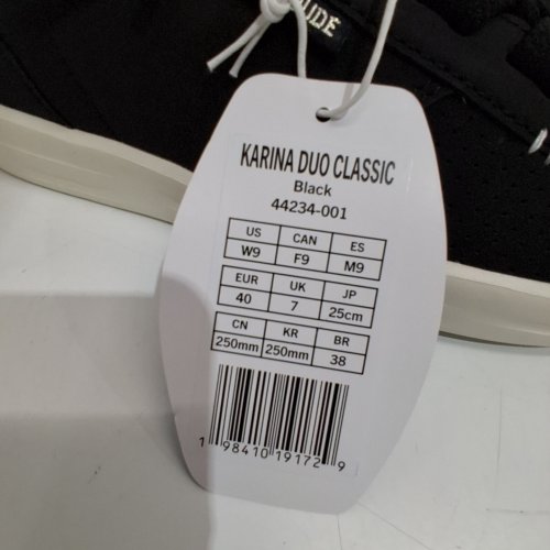 WOMEN'S HEY DUDE KARINA DUO CLASSIC SLIP-ON SNEAKER - 9 - BLACK (STYLE: 44234-001) image 2