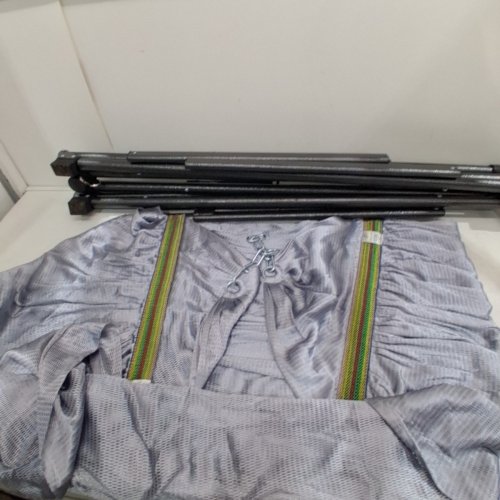 TRANQUILLO UNIKI UNIVERSAL FOLDABLE HAMMOCK STAND - 550LBS CAP - GREY (MODEL: WUQT) image 5