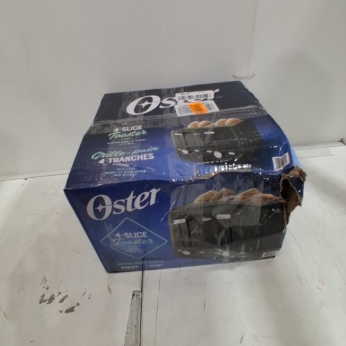 OSTER 4-SLICE TOASTER WITH BAGEL SETTING - BLACK (MODEL: OTST-0222BK4S-GB22-033) image 5