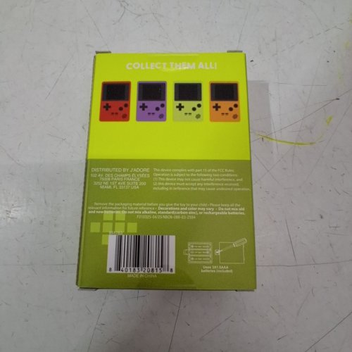J'ADORE HANDHELD RETRO ARCADE GAME - 100 GAMES - 3.1" X 4.7" - RED (MODEL: 851783) image 3