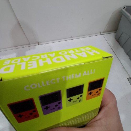 J'ADORE HANDHELD RETRO ARCADE GAME - 100 GAMES - 3.1" X 4.7" - RED (MODEL: 851783) image 4