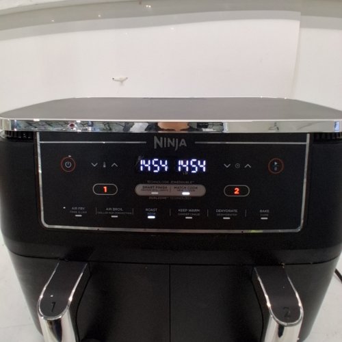 NINJA FOODI 6-IN-1 DUALZONE XL AIR FRYER, 2 INDEPENDENT BASKETS - 10QT./XL - BLACK (MODEL: DZ302C) image 2