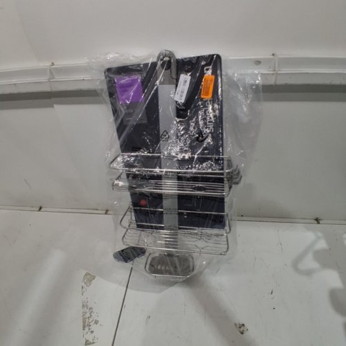 SIMPLEHUMAN ADJUSTABLE SHOWER CADDY - MEDIUM - GREY image 3