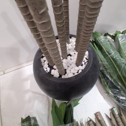 DECORATIVE ARTIFICIAL PLANT STEMS - GREEN/BROWN image 3