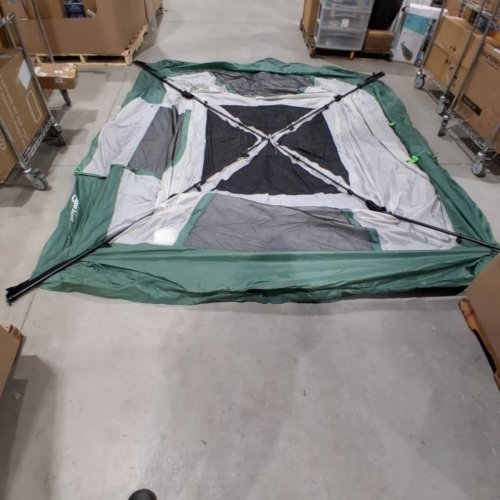 AMAZON BASICS INSTANT CAMPING TENT WITH RAINFLY - 6 PERSON - GREEN/WHITE (MODEL : ‎AMZ-100968) image 4