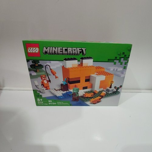 193PC LEGO MINECRAFT THE FOX LODGE BUILDING KIT (MODEL: 21178) image 2