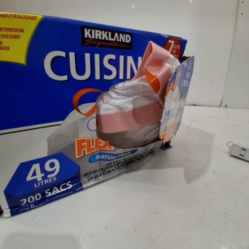 200PK KIRKLAND SCENTED KITCHEN DRAWSTRING GARBAGE BAGS - 13GAL - FRESH SCENT image 3