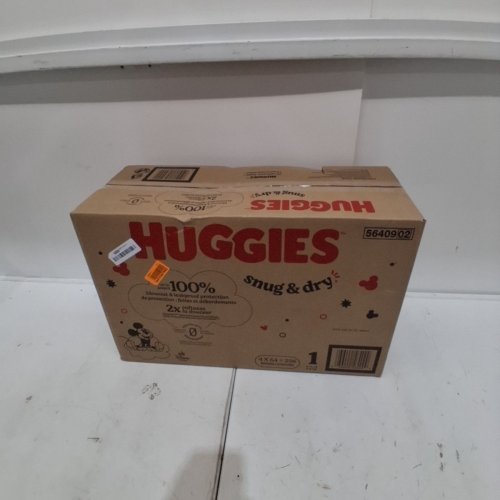 256PK HUGGIES SNUG AND DRY DIAPERS WITH TRIPLE LAYER PROTECTION - SIZE 1 - MICKEY MOUSE (STYLE: 5640902) image 2
