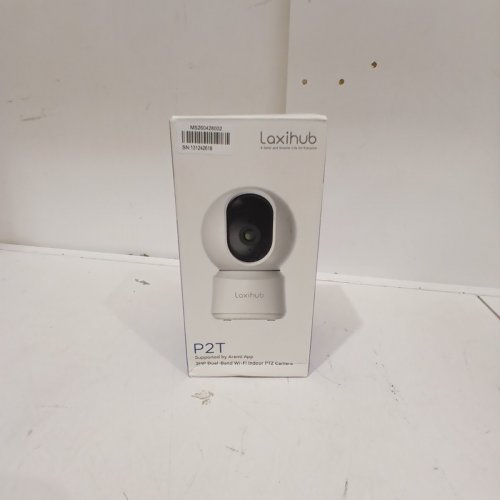 LAXIHUB 360° VIEW 2K SMART CAMERA WITH PHONE APP, PAN/TILT, MOTION & SOUND DETECTION, NIGHT VISION, TWO-WAY AUDIO, WORKS WITH ALEXA - (MODEL: P2T) image 2